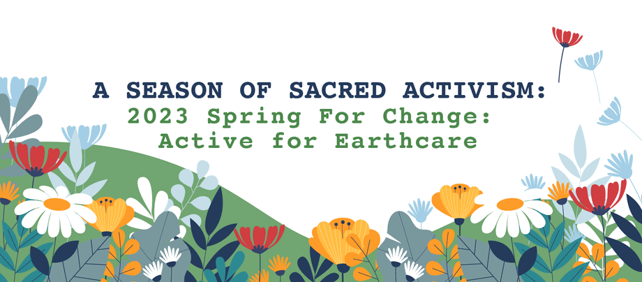 Read more about the article Earth Day Worship Service — “Be an Activist” (In Person and Online)