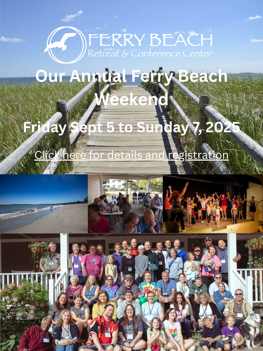 UUCM Ferry Beach Weekend