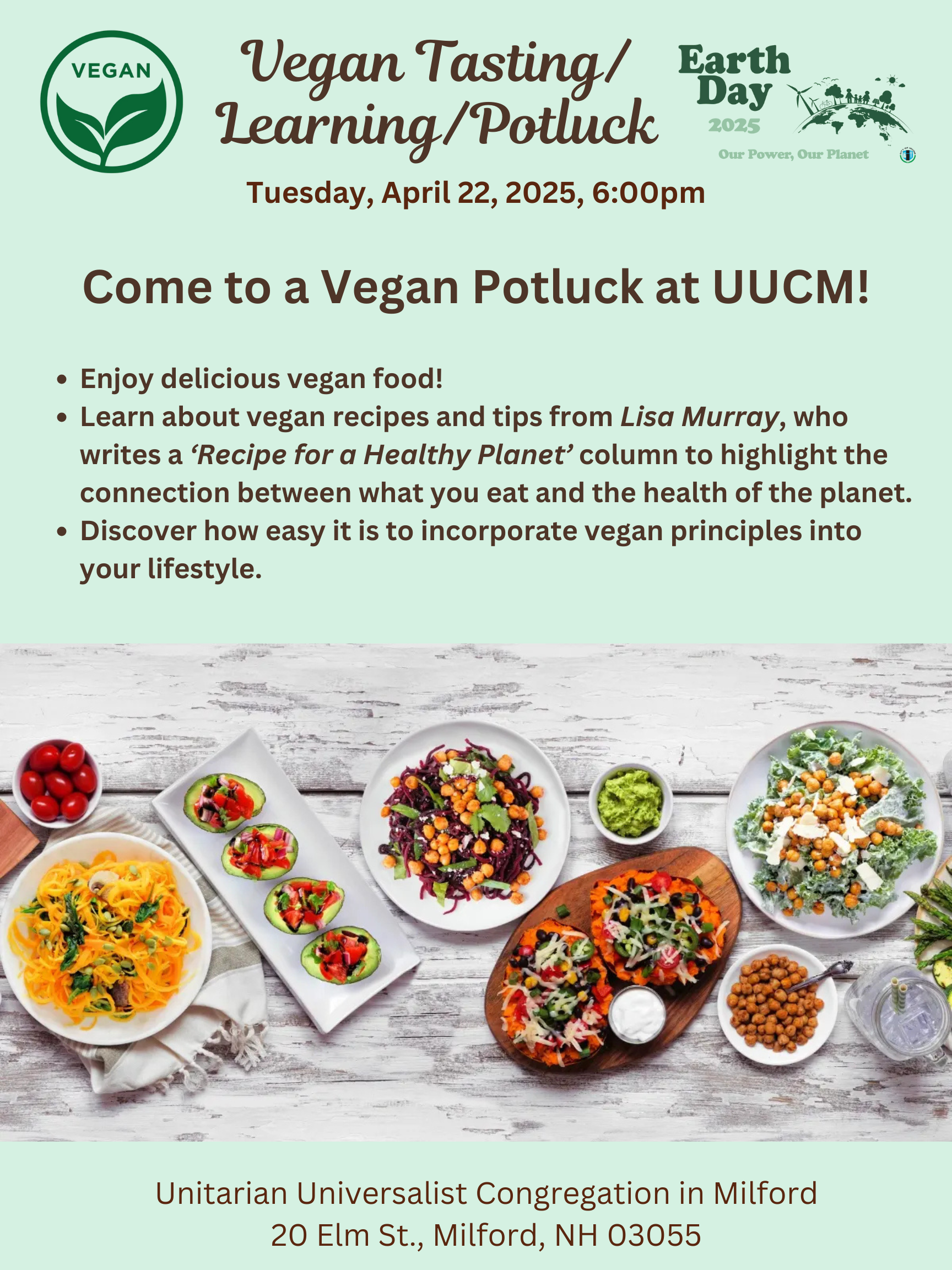 You are currently viewing Vegan Tasting/Learning/Potluck