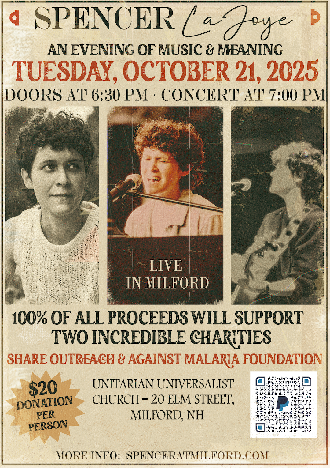 Spencer LaJoye Concert